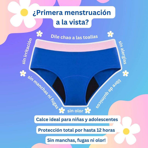 Calzones menstruales para niñas REV