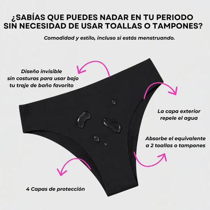 Capas de absorción traje de baño menstrual Aqua