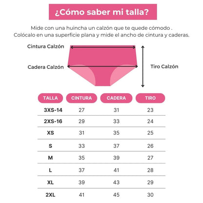 Calzón Noe - Flujo Moderado