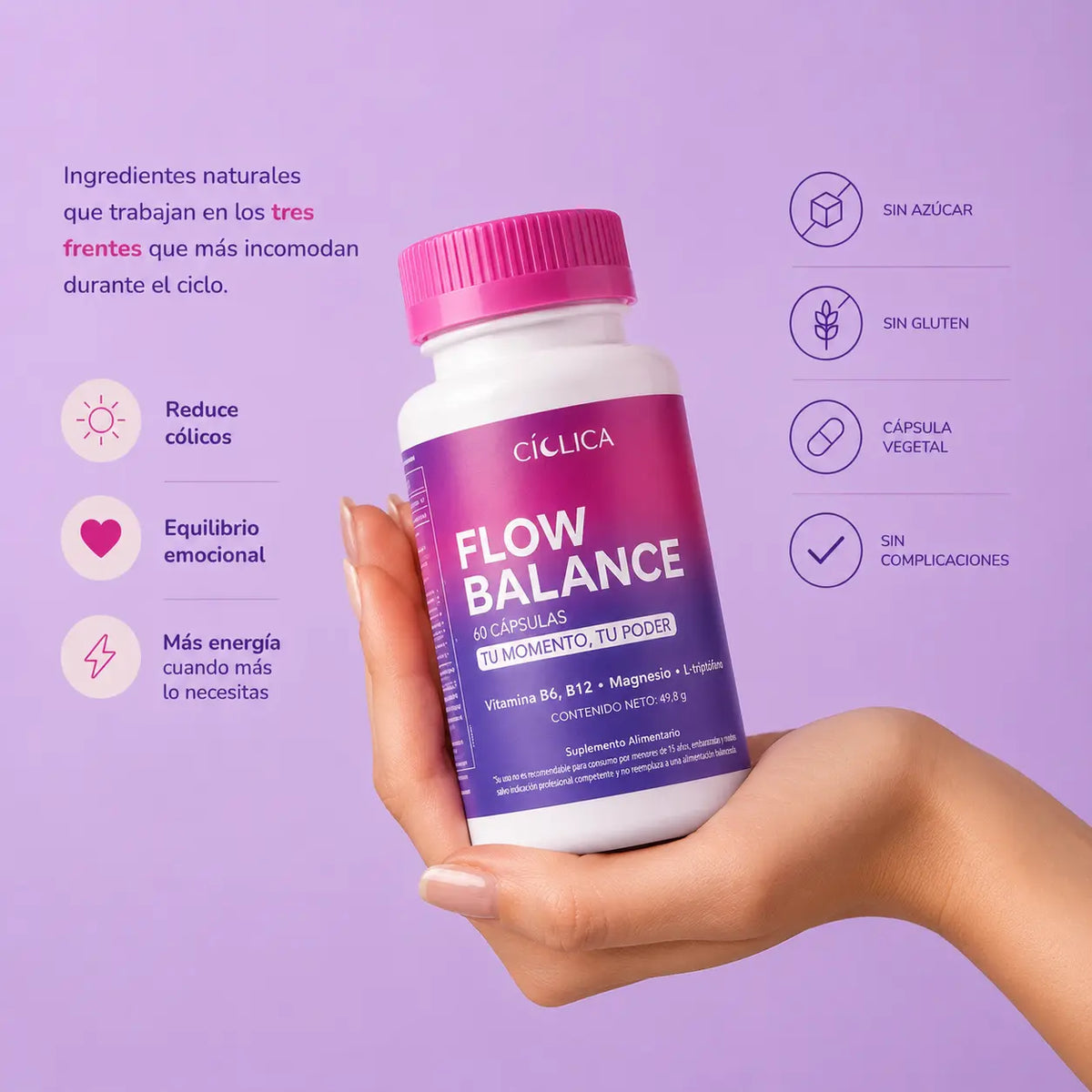 Cíclica Flow Balance beneficios
