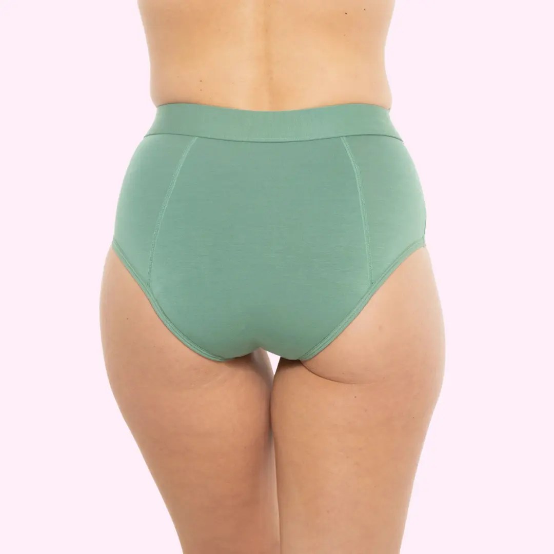 Calzón Maite Menta L-XL-3XL - Flujo Moderado