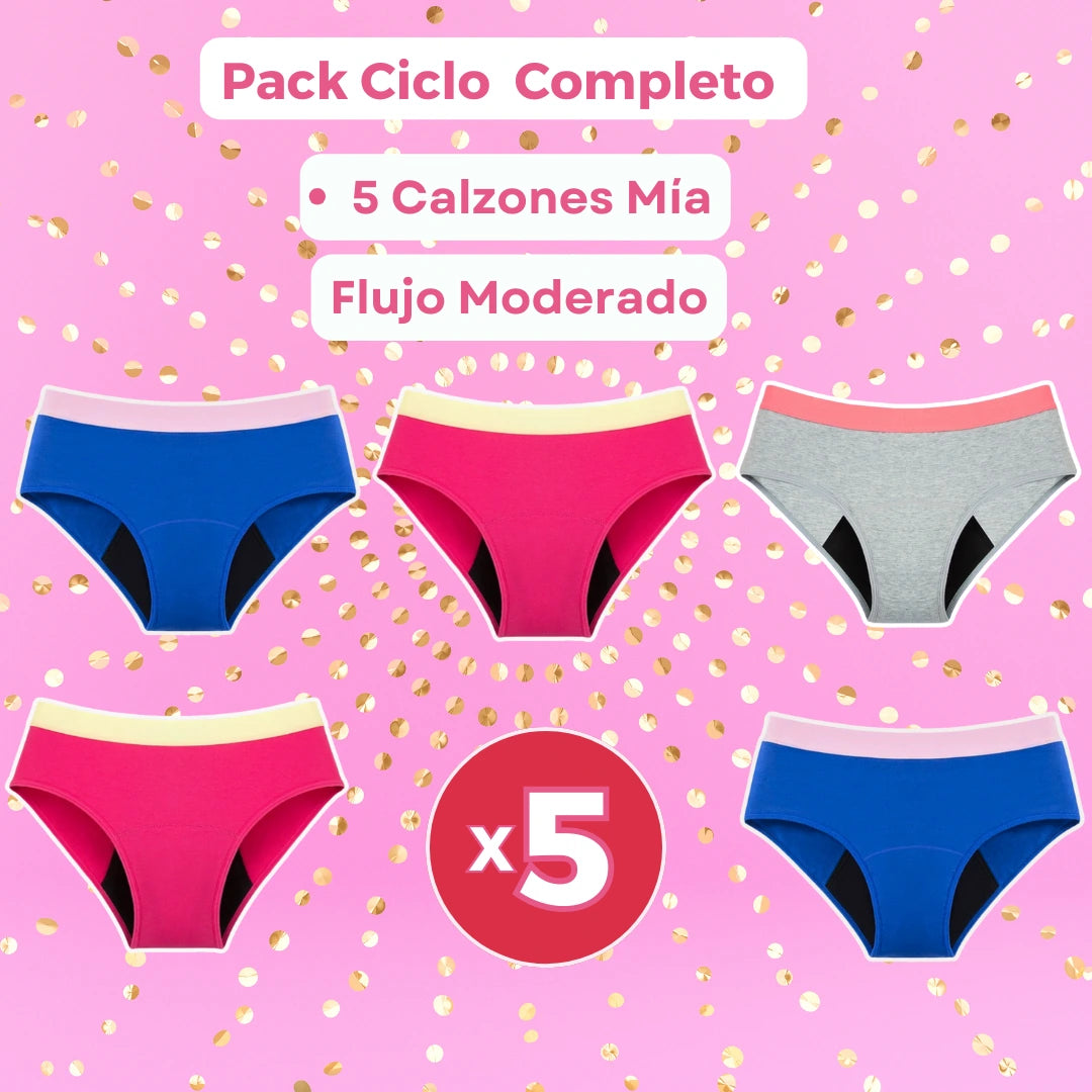 Pack Ciclo Completo Mia x5